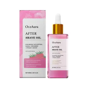 Strawberry Scented Hair Removal Care Essence, Soothes Skin Post-Shave, Quick Absorbing, Essential Shaving & Depilatory Aid