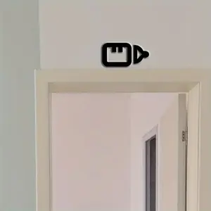 Adorable Acrylic Baby Bottle - Shaped Wall Decor: A Sweet and Charming Addition for Nurseries, Baby Showers or Family - Friendly Home Hallways.Decorative Sign