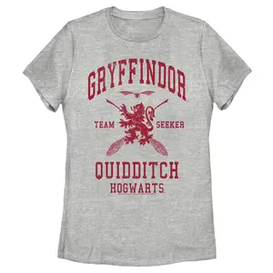 Women's Harry Potter Gryffindor Quidditch Team Seeker T-Shirt