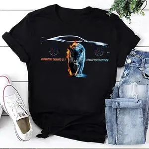 Chevrolet Camaro ZL1 Collector's Edition Fan Shirt, Car Enthusiast Tee, Chevrolet Owner Gift, Menswear Top, Womenswear Top Streetwear Shortsleeve