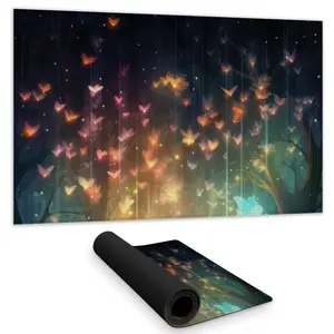 MWW C1DM1424BBO5KR 14 x 24 in. A Dream Come True - Turquoise Gaming Mat for Home Decor
