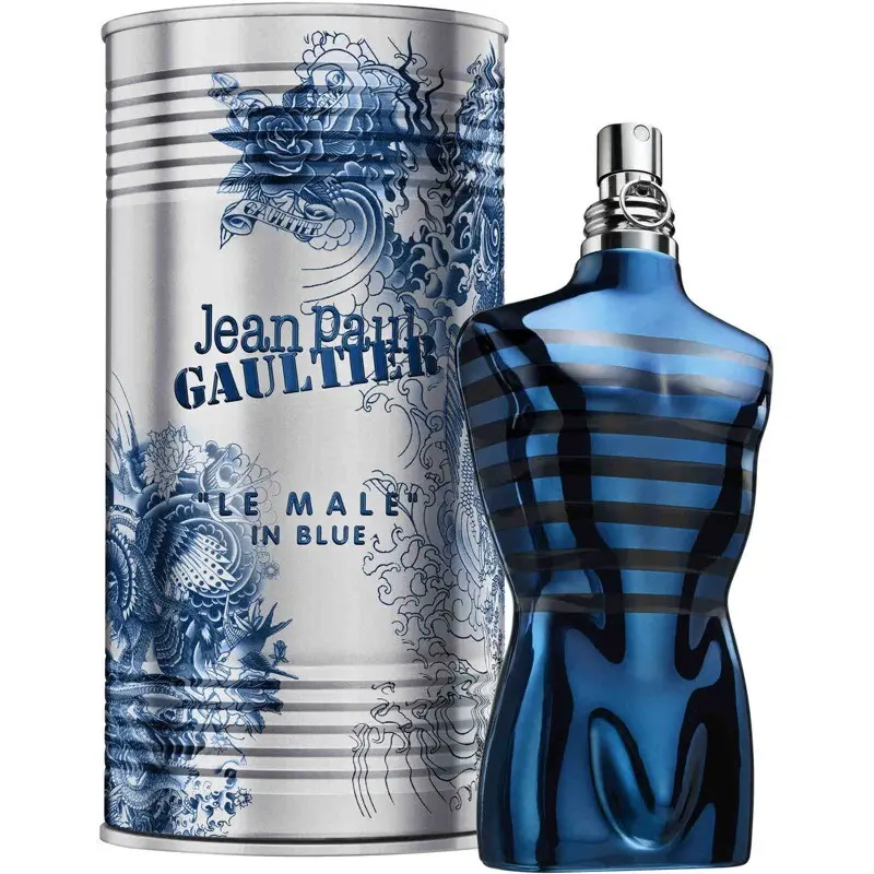 Jean Paul Gaultier Men's Le Male In Blue EDP Spray 4.2 oz Fragrances