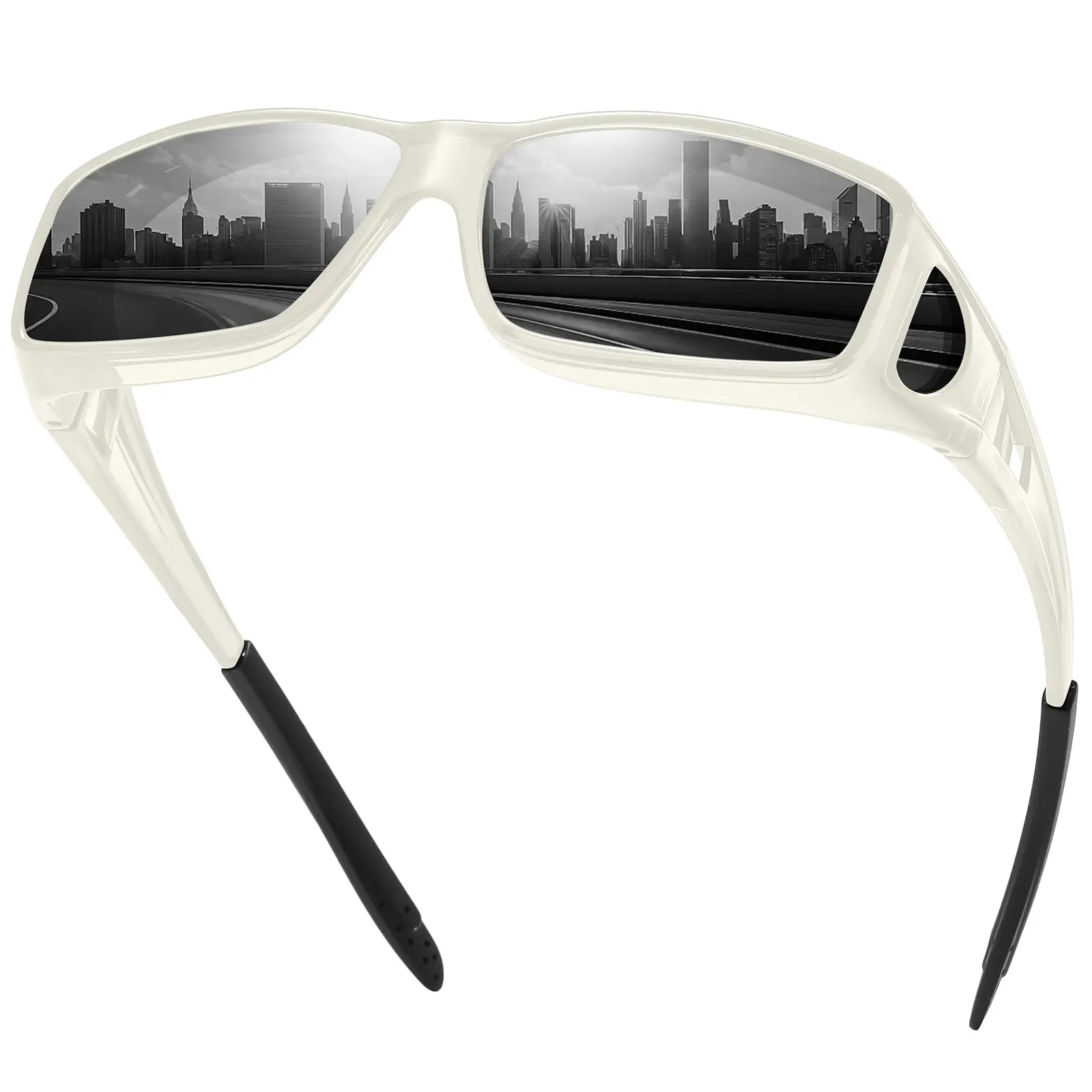 White Frame Grey Lens