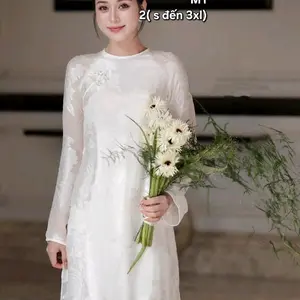 Vietnamese Ao Dai M62 For Women ( Vietnamese Size ) / Áo Dài Cách Tân Truyền Thống Việt Nam/ Girl Ao Dai / Luna Ao Dai