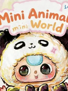 Mini Animal World Plush Blind Box Cute Doll Keychain Gift, All over Print, Cute Style, Suitable for All Seasons, No Choking Hazard