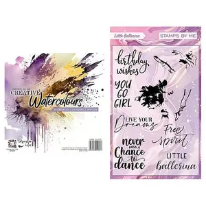 Crafts & Sewing Stamps by Me Little Ballerina Card-Making Kit