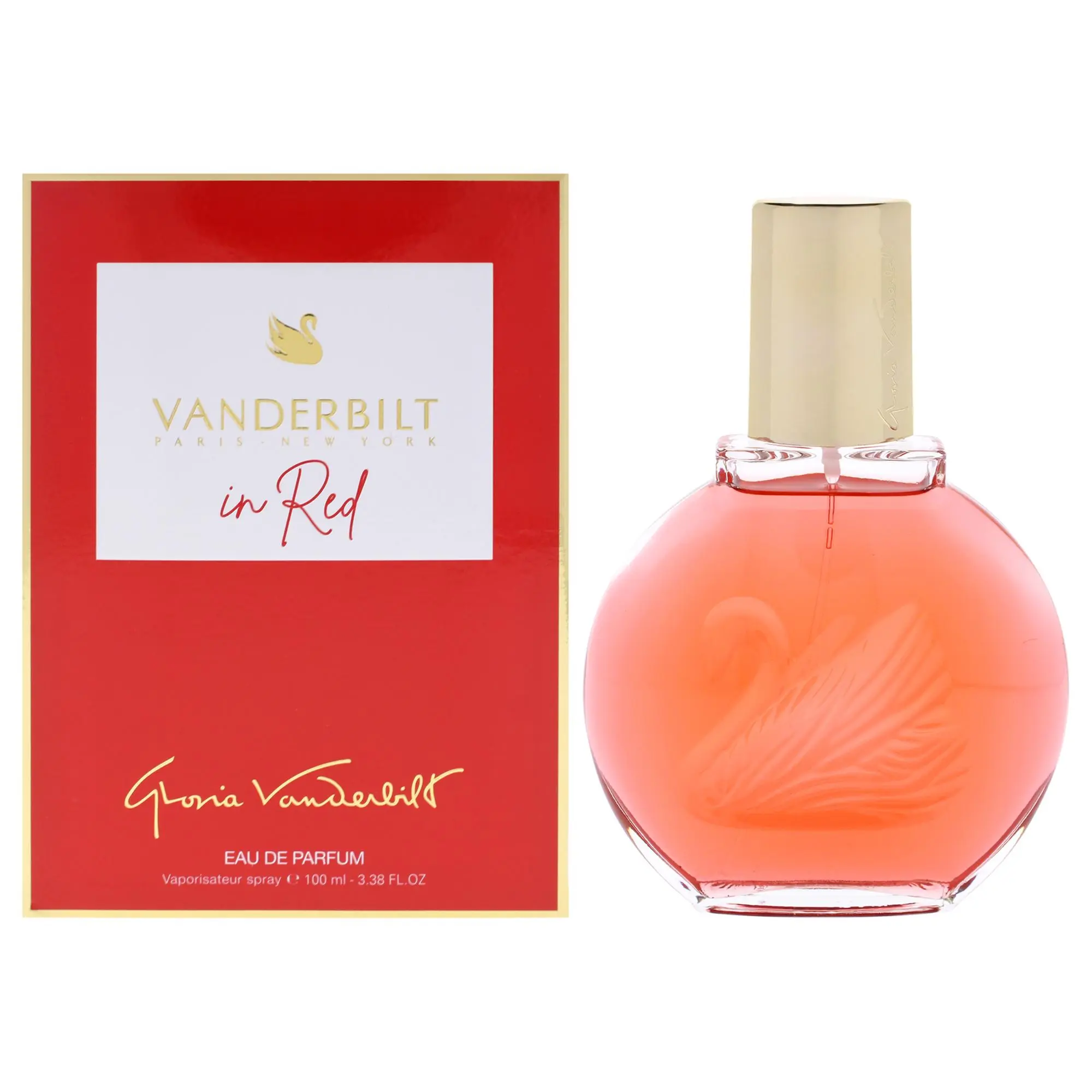 Gloria Vanderbilt In Red Women's Eau de Parfum Spray, Sophisticated Scent, 3.38 fl oz (100 ml) Spray Bottle