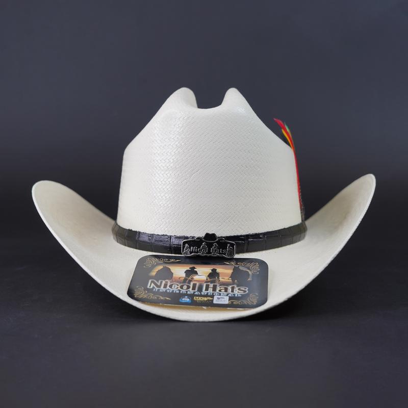 Nicol Palma Estilo Duranguense 100X Falda 3 1/2" Brim Cowboy Hat Sombrero Short Crown 4 1/2"