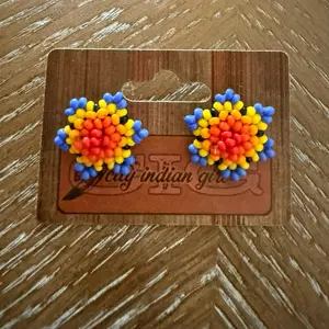 Mexico Beaded Earrings