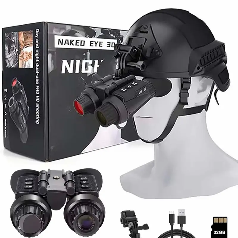 GOYOJO 4K Night Vision Goggles - Infrared Binoculars with Adjustable Zoom