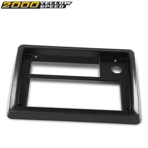 Radio Face Plate Black Trim Fit For 81 88 El Camino Monte Carlo
