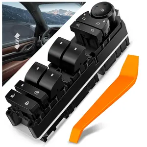 Nilight Power Master Window Switch - Automotive Vehicle Car Accessories, Compatible with 2007-2014 Chevrolet Suburban, Silverado 1500/2500/3500, Avalanche, Tahoe & GMC Sierra, Yukon Replacement Set