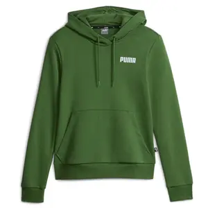 PUMA Womens Essentials Logo Hoodie Casual Outerwear Casual - Green