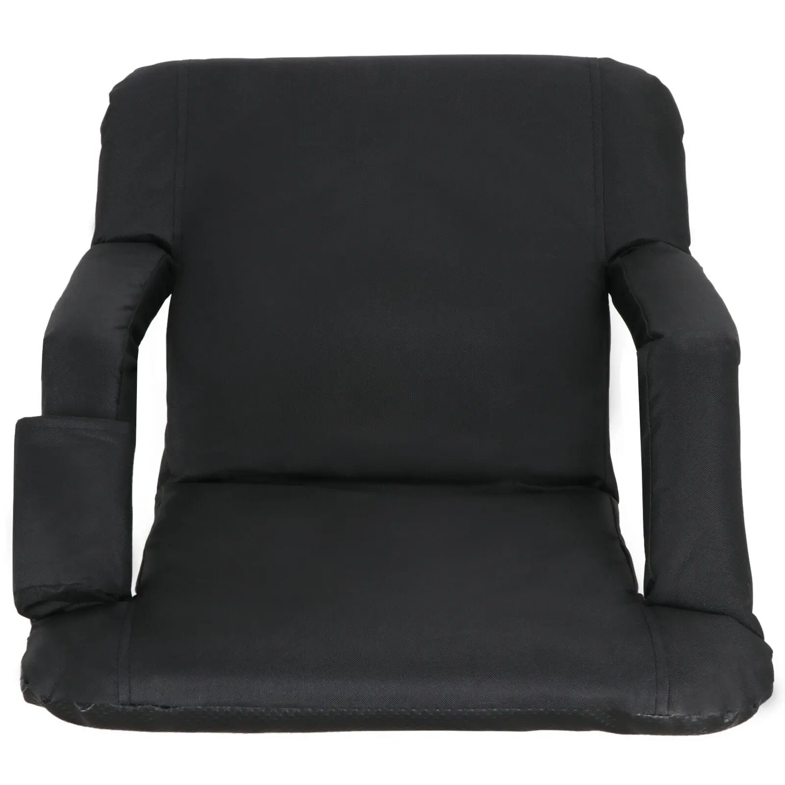SUPERDEAL 5-Level Reclining Stadium Seat, Portable Camping Chair (Campchair) - Lightweight Foldable Steel+Polyester Outdoor Chair with Backpack Mount for Camping, Outdoor Events,summerwins