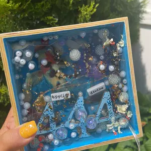 Angel Number 444 - table decor (Satman Art Gallery) Housewarming | Handmade | Table Decor | special occasions | Gift |