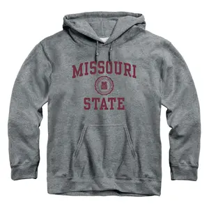 Missouri State University Heritage Hooded Sweatshirt (Charcoal Grey)