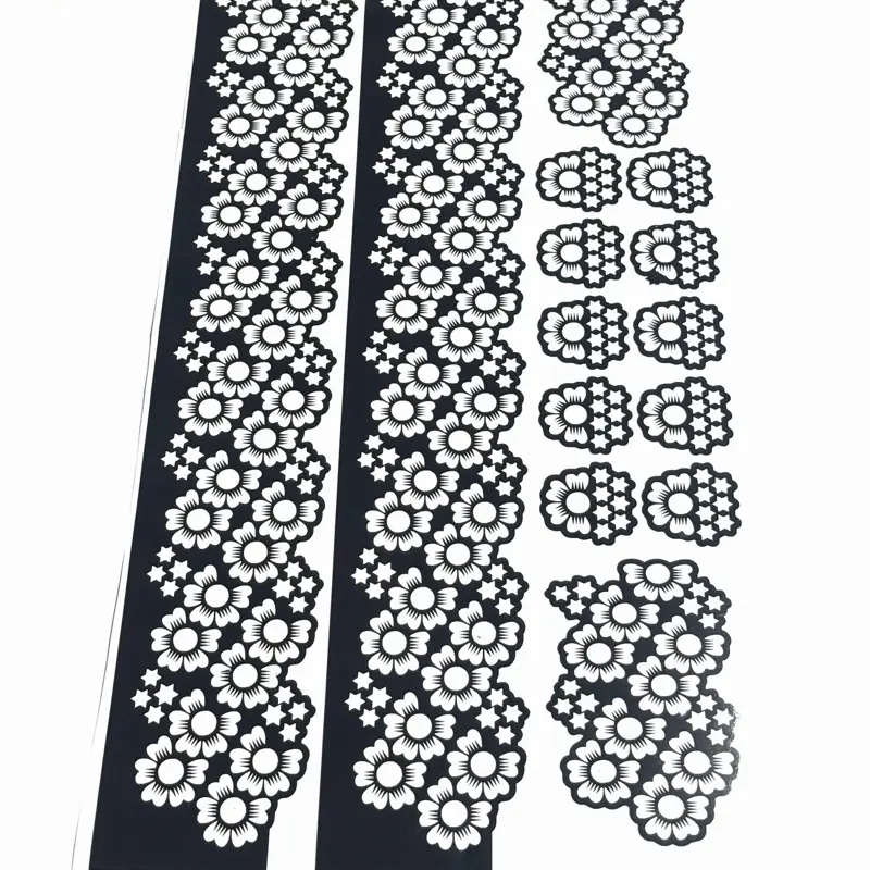 Henna Stencils Full Set - Temporary Henna Tattoo Tools for Palm/Feet/Fingers Application