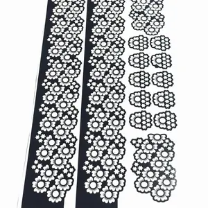Henna Stencils Full Set, for Temporary Henna Tattoos on Palm, Feet, and Fingers