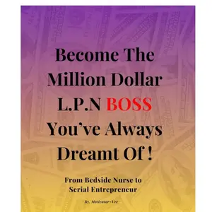 Million Dollar LPN Boss Book | Nurse Side Hustles | Healthcare Entrepreneurship Guide