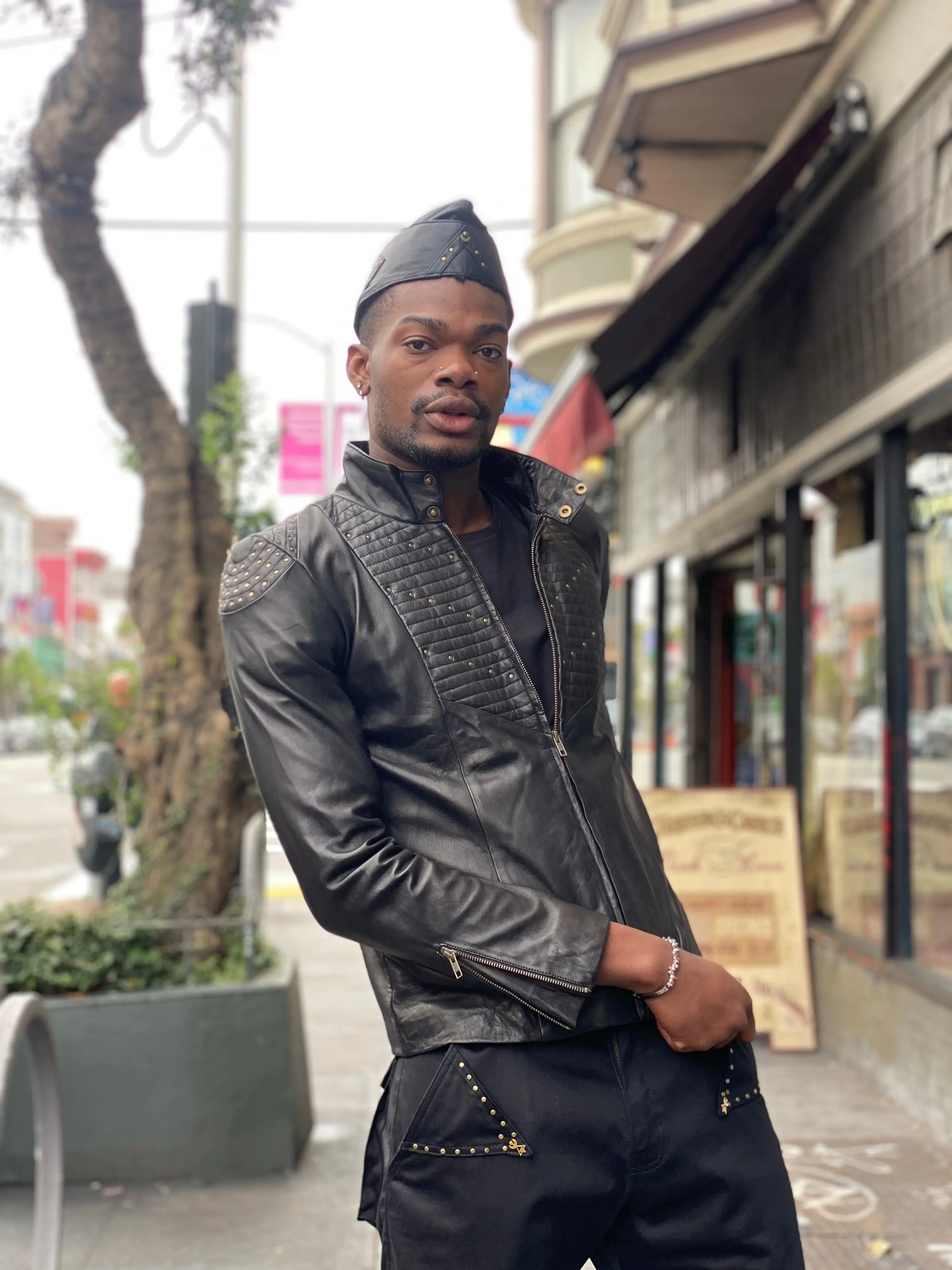 Men's Bowie Leather Jacket
