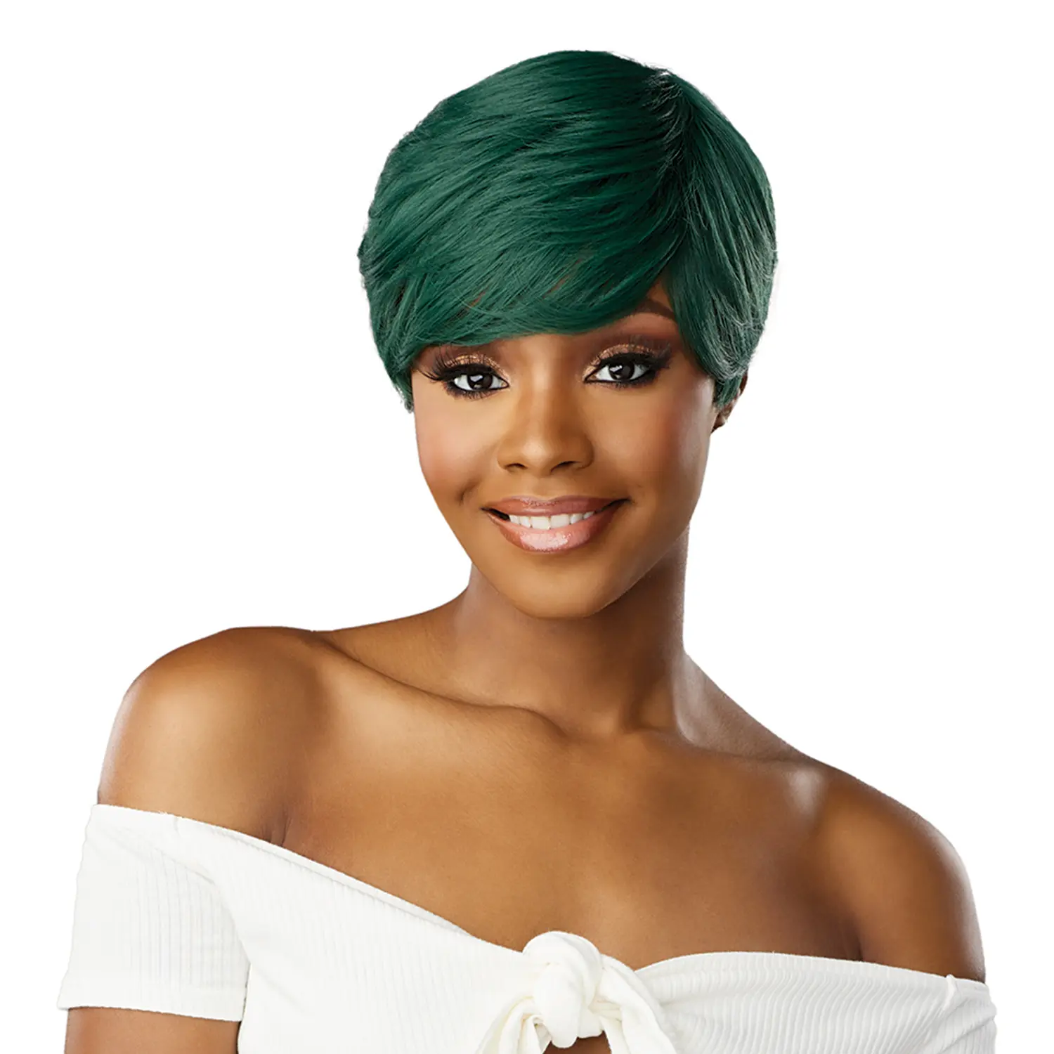 Sensationnel Dashly UNIT 11 Colorful Cosplay Synthetic Full Machine Wig - Fashion Accessory for Cosplay Enthusiasts, Colorful Cosplay Synthetic Full Machine Wigs