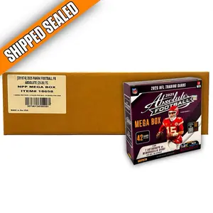 2025 Panini Absolute Football Mega 20 Box Case (Shipped Sealed)