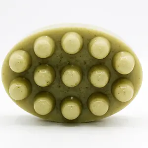 Scalp Circulation Shampoo Massage Bar. Peppermint, Rosemary and Tea Tree Massage Shampoo Bars Conditioner Haircare Repair