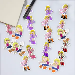 Stickers Pack 20 Pcs Lizzie Laptop Waterproof Aesthetic McGuire Guitar Fashion Skateboard Bike Water Colorful Vinyl Bottle Car Luggage Bumper