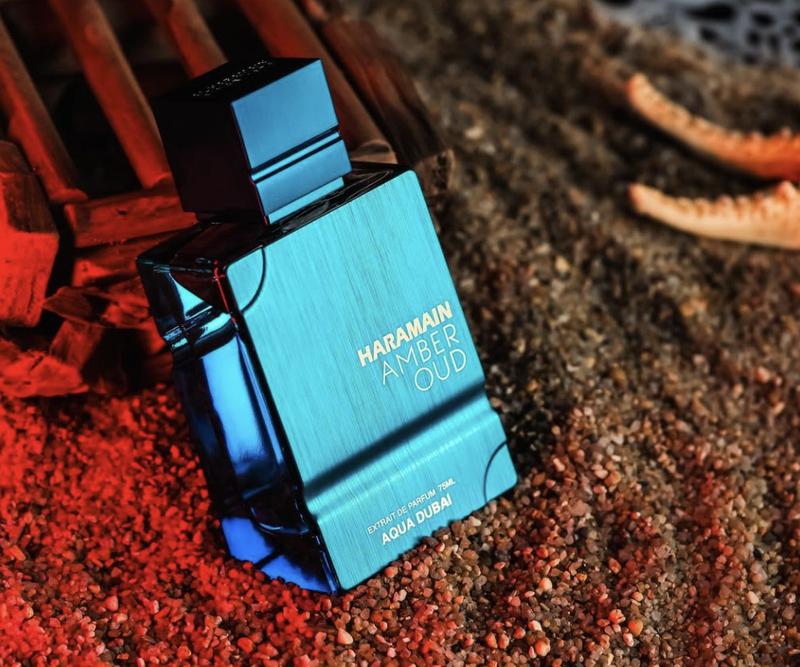 Al Haramain Amber Oud Aqua Dubai Edition - Arabian Perfume for Women and Men - Fresh and Fruity Arabic Perfume - EDP Spray 75ML