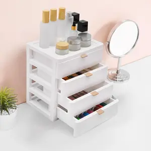 Efficient Desktop Storage Box: Multi-functional Desk Organizer with Drawer for Clutter-Free Workspace