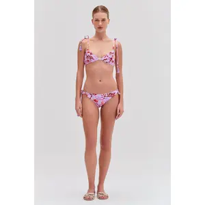 Floral Haze String Bikini Bottom