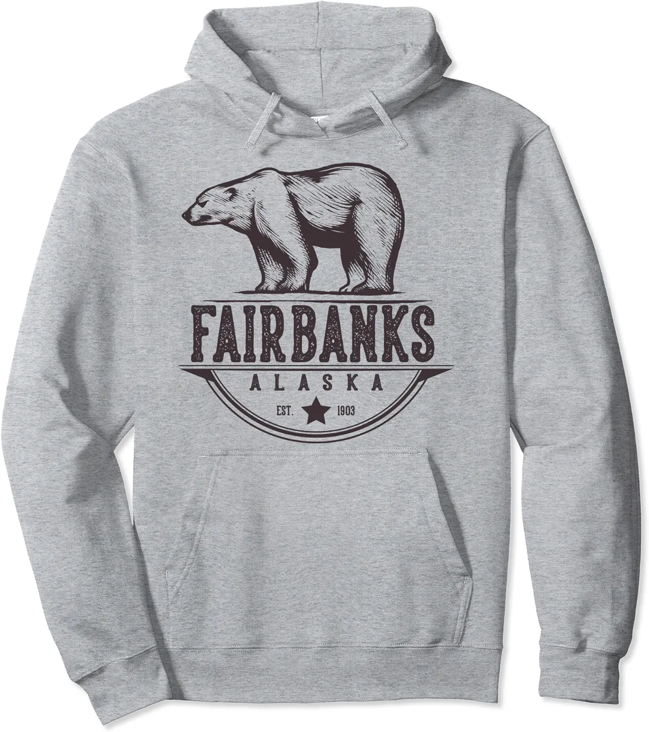 Fairbanks Alaska Bear Vacation And Cruise Gift Pullover Hoodie - Elizabethmc Shop 54B08PTFGSZN