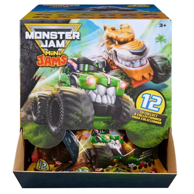 2026 Monster Jam Mini Jams Monster Truck 1:87 Scale Vehicle Blind Bag