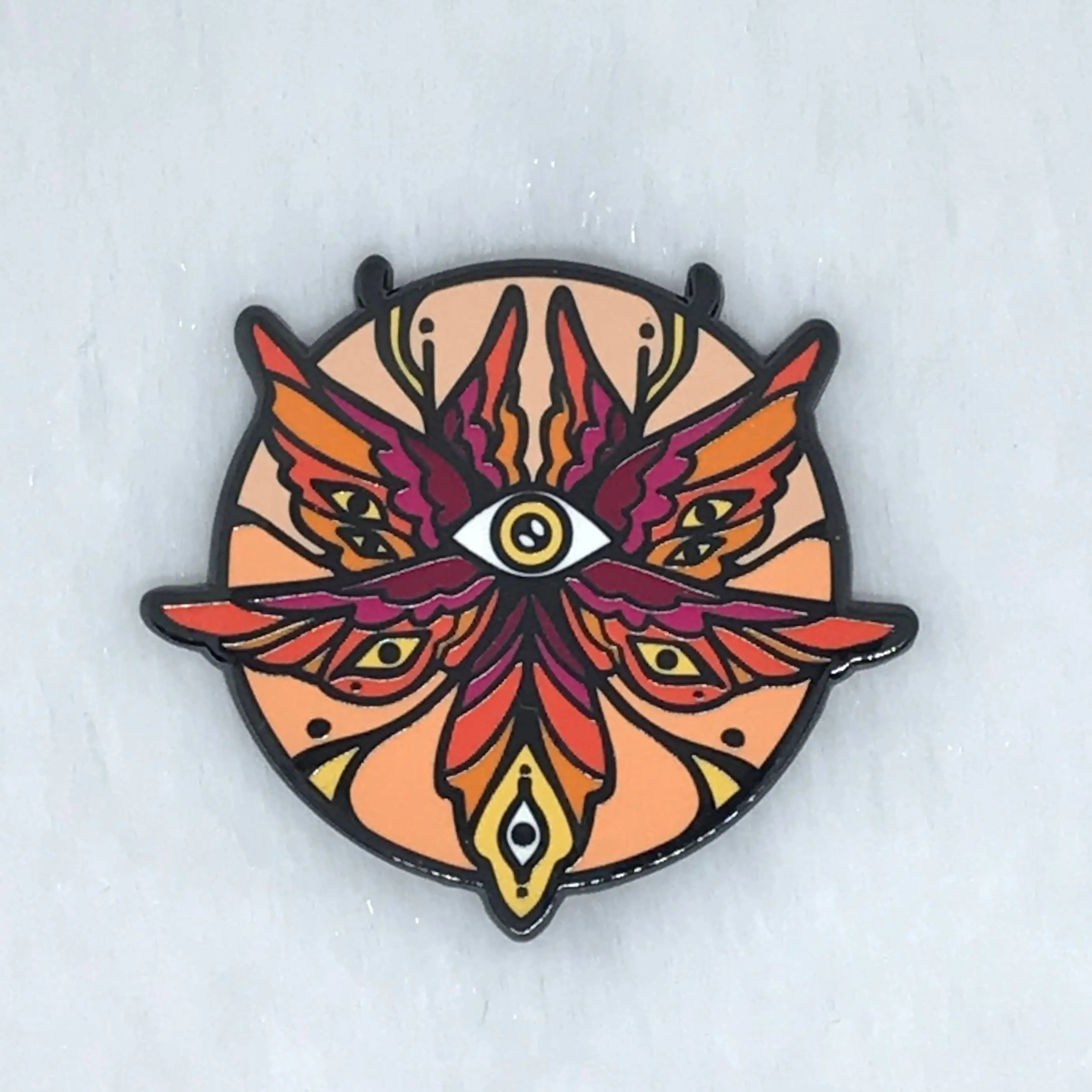 Lesbian Seraph Pin