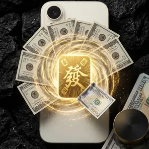 "FA" Wealth Manifestation amulet - Premium Golden Energy Attractor for Phone & Office "FA" Wealth Manifestation amulet - Premium Golden Energy Attractor for Phone & Office