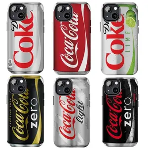 Diet Coke and Coca Cola Can Collection Phone Cases Phone Cover Hard Case Tough 2-piece Phone CaseSuitable for iPhone 17-11 Pro Max