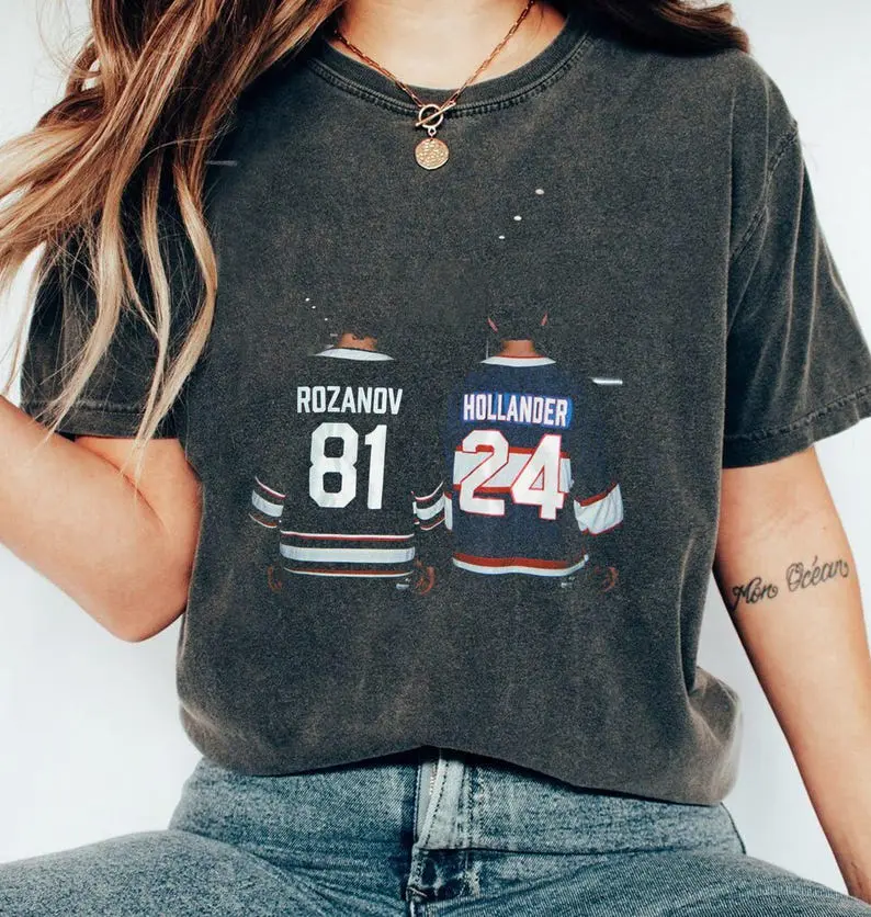 Hollanov Hockey Team Shirt, LGBT Romance Rivalry Fan Gift, Unisex Inspired Tee