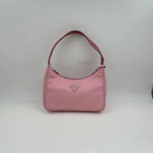 Pre-owned PRADA pink Re Edition Mini underarm bag H6 45635