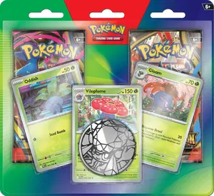 2 Pack Blister (Oddish, Gloom, & Vileplume)