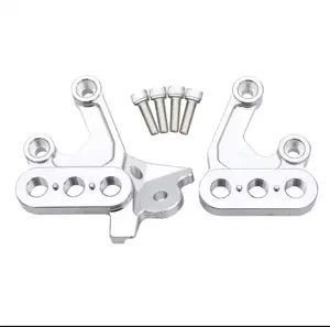 Chrome Peg Mounts + Peg Bracket