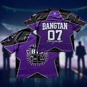 Boxy Jersey Pupper We Are Back 2026 World Tour Jersey Shirt, Bangtan Boiz Comeback 2026, Music Tour Inspired Fan Jersey Gift, Vibes