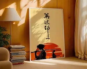 Samurai Champloo Anime Poster | Vintage Manga Art Print