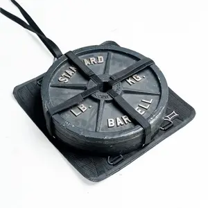 Stealth Sled Portable Collapsible Weight Sled with Adjustable Strap for Carpet Rubber or Turf Surfaces 1 Pack