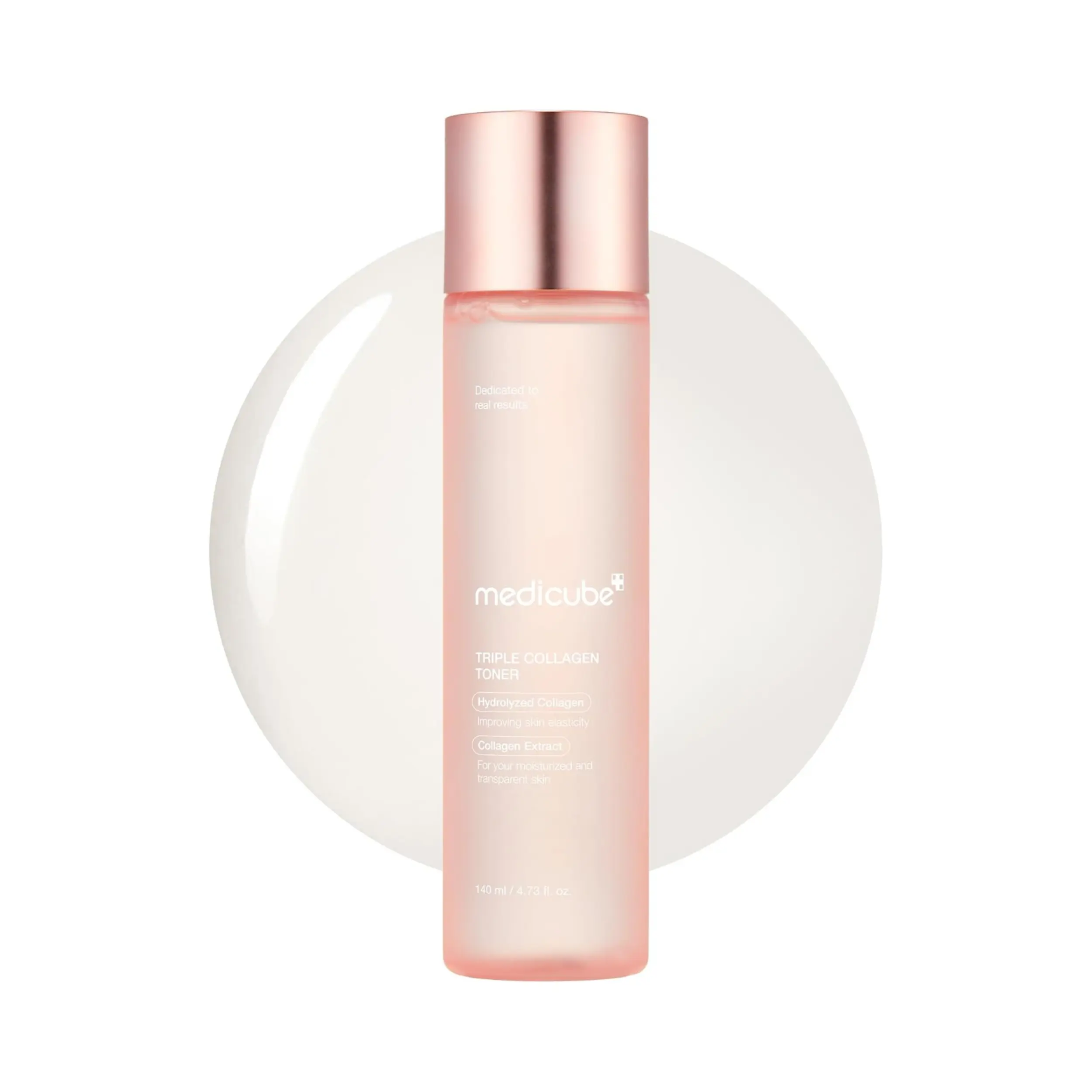 [Official Medicube Partner] Triple Collagen Toner 4.0 140ml - Moisturising, Tightening, Elasticity