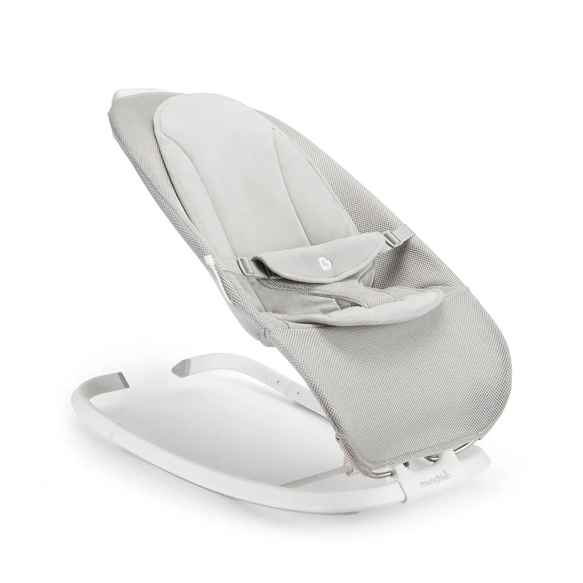 Munchkin Electric Baby Bouncer & Rocker with Digital Touch Display, Soothing Sounds & 3 Recline Positions
