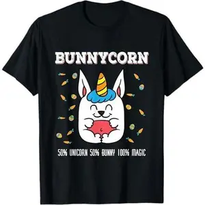 Bunnycorn Magical Egg Hunt Rabbit Easter Bunny Unicorn Gift T-Shirt