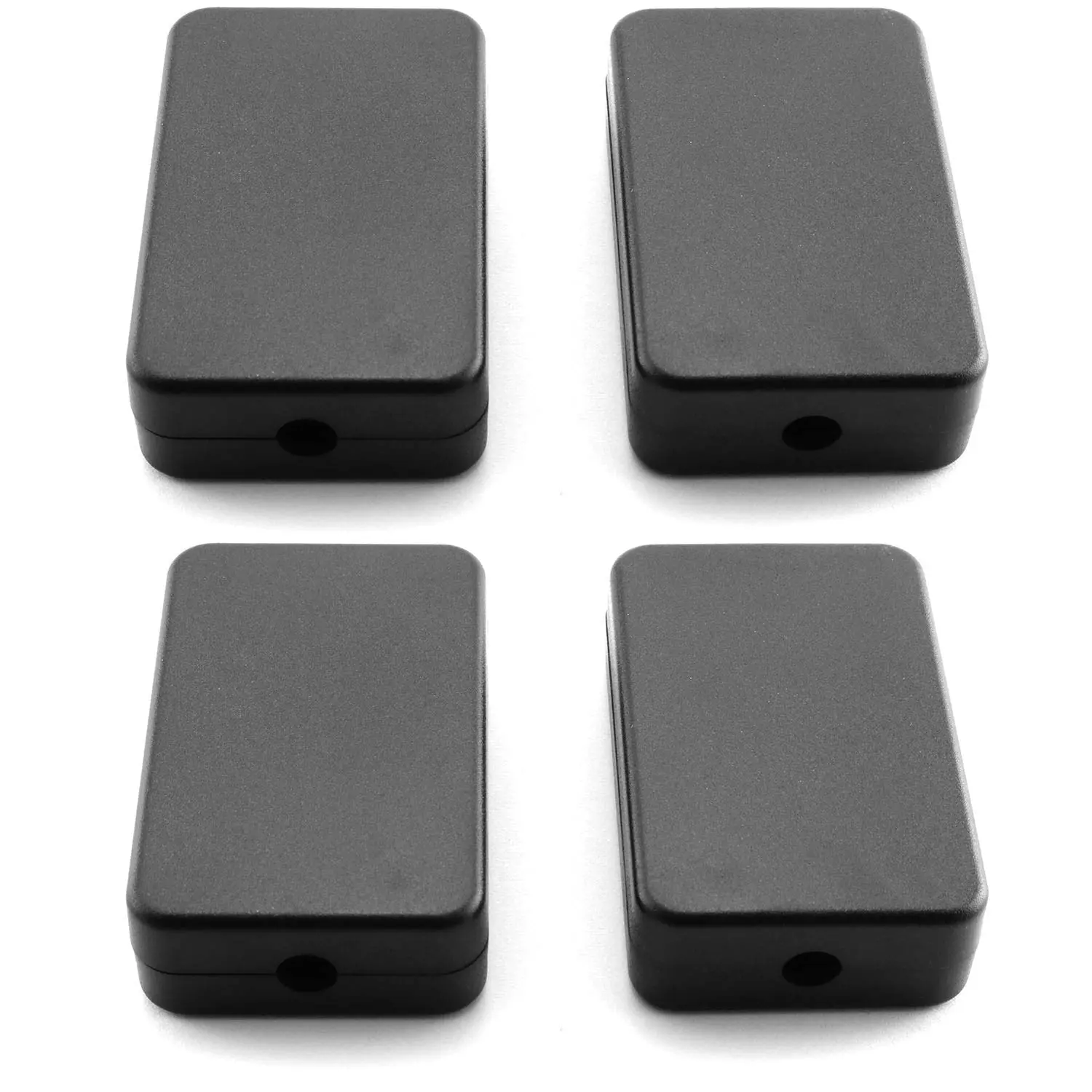 Electrical Junction Box 4PCS Electric Plastic Black Waterproof Project Junction Case 2.16x1.38x0.59 inches(55x35x15mm)