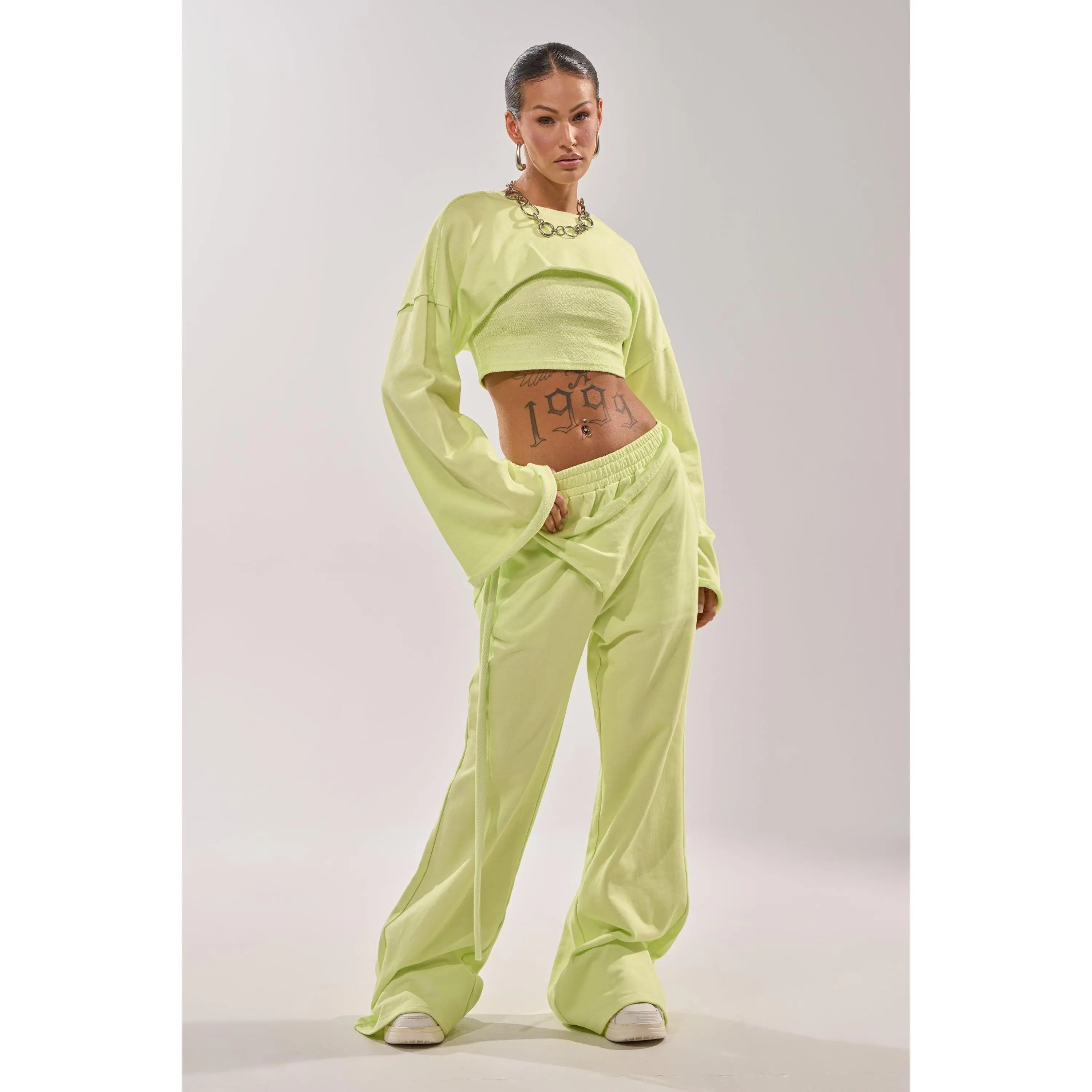 TRY ME BABY WIDE LEG JOGGER
