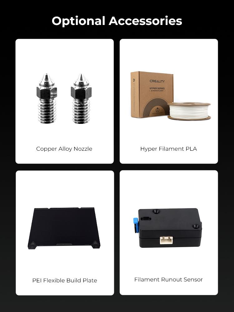 Creality Ender-3 V3 SE 3D Printer - High-Speed Printing & Hassle-Free Assembly