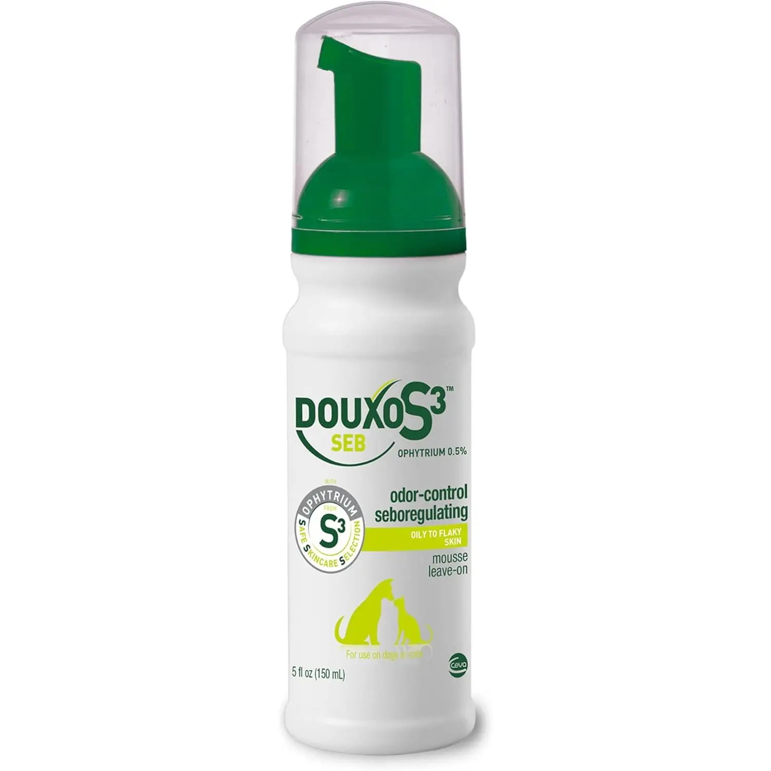 Douxo S3 SEB Mousse - Relief for Seborrhea (Oily to Flaky Skin)